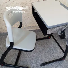  2 طاولة مع كرسي للدراسة