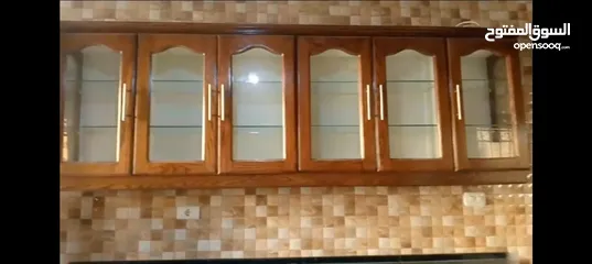  1 مطبخ خشب قشره بلوط