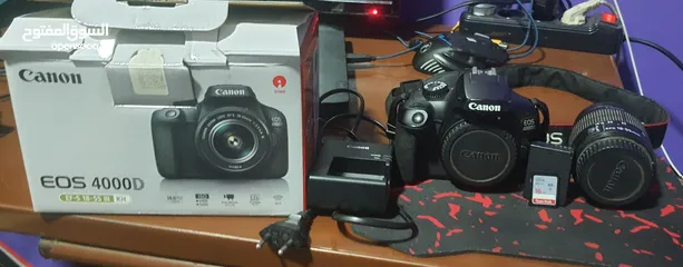  8 معاها ستاند كاميرا canon 4000D  - كانون 4000D