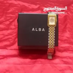  2 ساعة ألبا فينتاج كوارتز موديل Alba Vintage (Quartz) V732َ