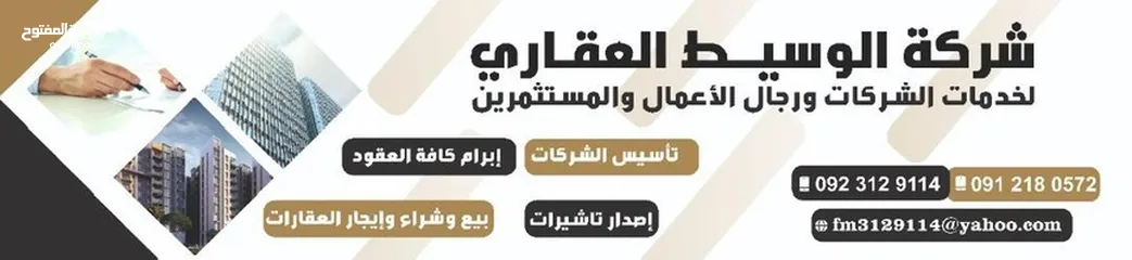  3 محل تجاري متفرع من شارع عمر المختار بمساحة 300متر للبيع