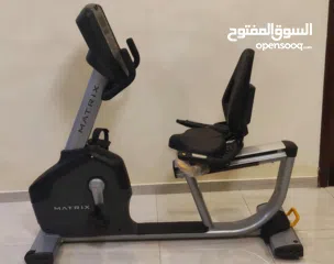  3 جهاز سيكل ميتركس امريكي يتحمل وزن 200 كيلو شبه جديد مستعمل بسيطه