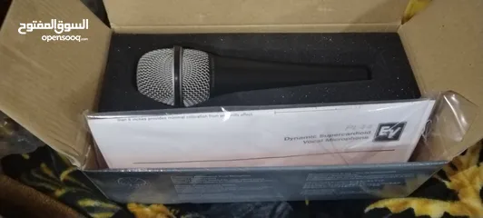  9 ميكروفونات Electro-Voice PL44 احترافية – عدد 4 حبات – جديدة لم تستخدم نهائي