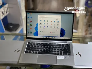  4 أتش بي جيل10 كور5 رام16ج هارد SSD 256 شاشه 13.3 FHD ممتاز للبرامج المكتبيه و هندسيه بضمان شهر