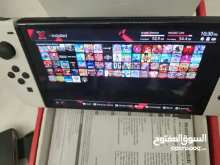  2 Modded 512GB switch Oled fully loaded