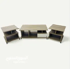  5 طقم طربيزات وسط مع 4 طولات لاتيه