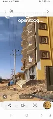  10 عمارة في سوق ليبيا قندهار مصممة ل7طوابق مشطبة 5 طوابق  بها بدروم كل طابق  بها 4 شقق تصميم اسانسير وس