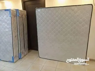  14 عروض نار على فرشات الزنبرك المجوز فقط 50دينار  170*190*25 200*180*25 قماش جاكار تركي مبطن