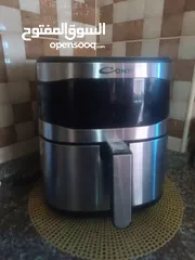  4 Conti Air fryer AF -60XL-Bs 6 Liters silverقلايه هوائيه مستعمله بحاله ممتازه للبيع