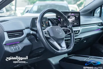  21 Volkswagen ID.4 X Pro 2022  السيارة مميزة جدا و بحالة ممتازة جدا    السيارة تقطع 570 كم بالشحنة