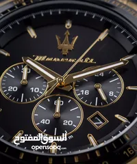  1 ساعة ايطالية مازيراتي غنية عن التعريف اصلية 100% جديدة بلزقاتها وبكامل مرفقاتها ....تم حرق السعرر