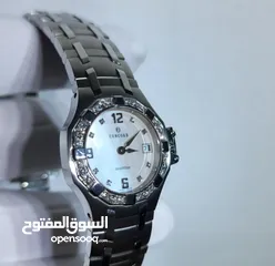  3 ساعة سويسرية مع فصوص ألماس