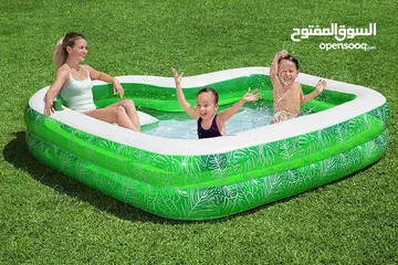  6 بركة  BESTWAY / INTEX جلد اصلي  من الشركة الاصلية