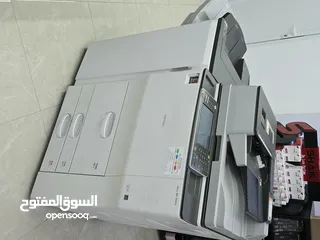  13 ماكنة Ricoh MP 7502 sp للبيع مستعمل خفيف خالية من اي عيوب ( شغل دعك ) ارقى واقوى طابعة وماكنة تصوير