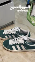  1 New adidas campus not worn once green colour 45 size shoe master quality