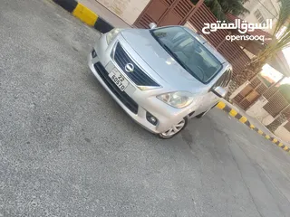  1 نيسان صني موديل 2012 نظيفة جدا وخصوصي اصلي للبيع بسعر مغري جدا