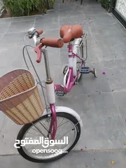  3 دراجه أطفال ورديه