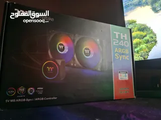  1 مبرد مائي 240mm  AMD و Intel