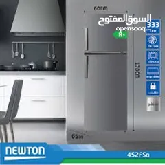  2 ثلاجة ناشونال الكتريك 333 لتر 20 قدم ستانلس ستيل نوفروست انڤيرتر نظام توفير طاقة A+ مع كفالة عامين