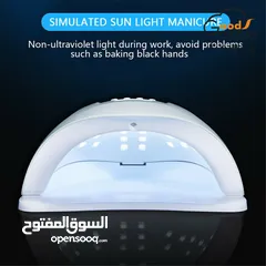  5 80W LED Nail Lamp مجفف اظافر احترافي