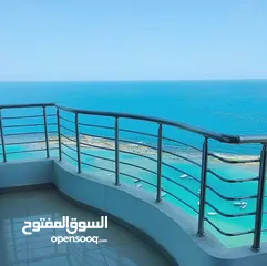  9 متاح شقه فندقيه للايجار اليومي على البحر مباشر vip 7astar