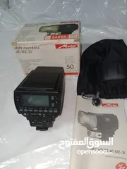  4 فلاش كاميرا Canon. Metz..  40MZ-3i.  الماني اصلي. جديد بالكرتونة