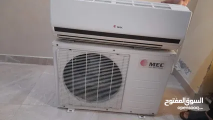  5 مكيف ام اي سي عادي   MEC Air conditioner AC, A/C مع كامل عدته و جاهز للتركيب