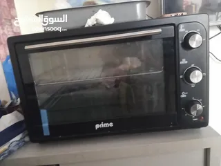  2 فرن كهرباء وفرن غاز مستعمل