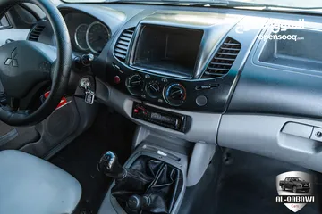  6 Mitsubishi L200 2013   البكب بحالة ممتازة