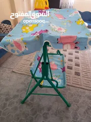  3 مرجيحة اطفال شبه جديده