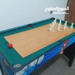  1 طاوله 6×1 مكونه من عدة العاب