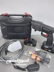  8 مضخة غسيل سيارات شحن مع  بطارية عدد (2) 48 فولت يضاف اجور توصيل