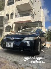  2 هوندا سيفيك 2010 هايبرد لون اسود  Honda civic hybrid 2010 black