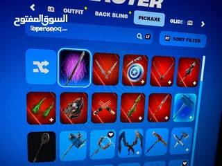  11 للبيع حساب فورت نادر سكلتون وشيطون رخيص