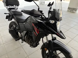  8 سوزوكي v strom 250 اسود بحالة الوكالة