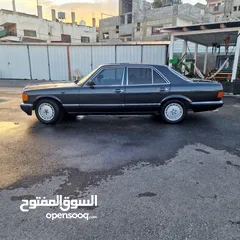  5 مرسيدس se300 موديل 1990 منفوضة بالكامل