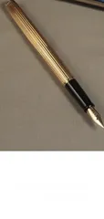  1 pilot superloy pen gold plated vintage