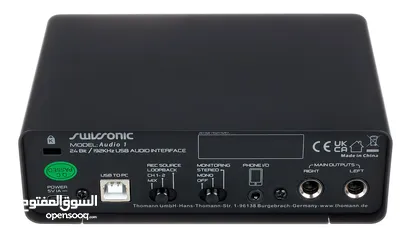  3 Swissonic Audio 1 Interface