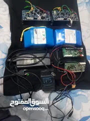  3 بطاريه 36 فلوت بورد هافر بورد شوحن هافر بورد شوحن اسكوتار