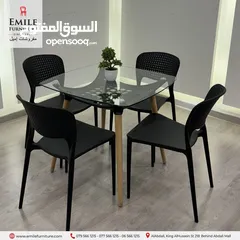  9 عروض على الأطقم (طاولة + كراسي ) باسعار ابتداء من 89دينار فقط لا غير!!