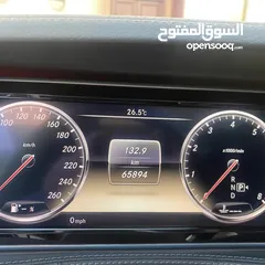  8 مرسيدس S500 موديل 2014 لون اسود محول 2020  بحالة ممتازة فل اوبشن وارد اليابان