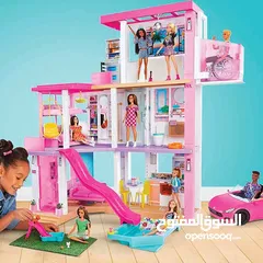  1 بيت لدمية باربي