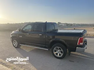  6 دوج رام ديزل 2015 لون فيراني مميز(حره باسم المستورد جمرك جديد )