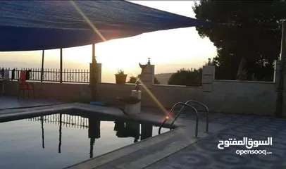  8 مزرعة و شاليه للبيع قرب منتزه زي مدينة السلط