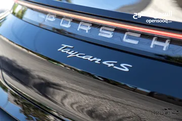  5 Porsche Taycan 4S Awd 2021  كهربائية بالكامل  Full electric