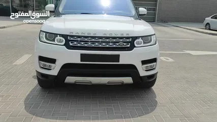  26 Range Rover sport 2015 Gcc V6 Hsa full opstions