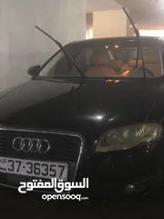 2 اودي A4 موديل 2007  صبانة كاملة وتغير ماتور لساتو ما نزل على الترخيص السبارة بالصلاه على النبي