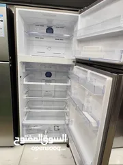  15 عرض نااار على ثلاجه سامسونج 391 لتر سلفر ستاتلس ستيل رقم الموديل RT38