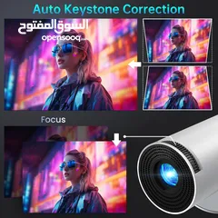  9 بروجيكتور عالي الدقة اندرويد ويندوز ابل وايفاي 5 جي Projector Universal HY300 4K Auto Keystone