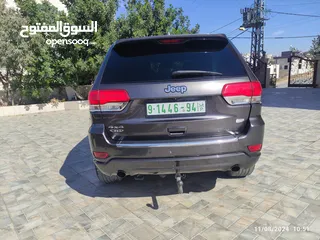  5 جراند شيروكي 2014 بمحرك مجدد كليا قطع اصلية بحالة 0 كيلو مكفول